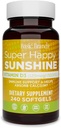 Basic Brands Super Happy Sunshine Vitamin D3 5000IU, 240-count (Pack von 1)