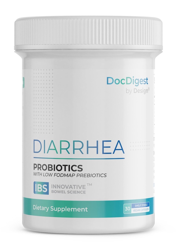 IBS Anti Diarrhoe Probiotikum für Diarrhoe Relief und IBS-D - Klinisch untersuchte Antidiarrhoe-Pillen für langfristigen Komfort - Diarrhoe-Medikamente für Erwachsene - Spezialisierte IBS Ergänzung und Medizin