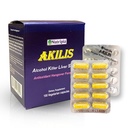 Pilules de soutien du foie antioxydantes d'Akilis (100 capsules Vegi, 33 doses) – Boosts Recovery après avoir bu pour de meilleurs matins, désintoxication et réparation avec Hovenia Dulcis, Thistle de lait, Glutathion et 16 ingrédients