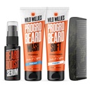 Wild Willies Beard Care Kit, Biotin Fortified Shampoo und Conditioner mit Koffein, Zwei 4-Oz Flaschen, fördert gesundes Bartwachstum