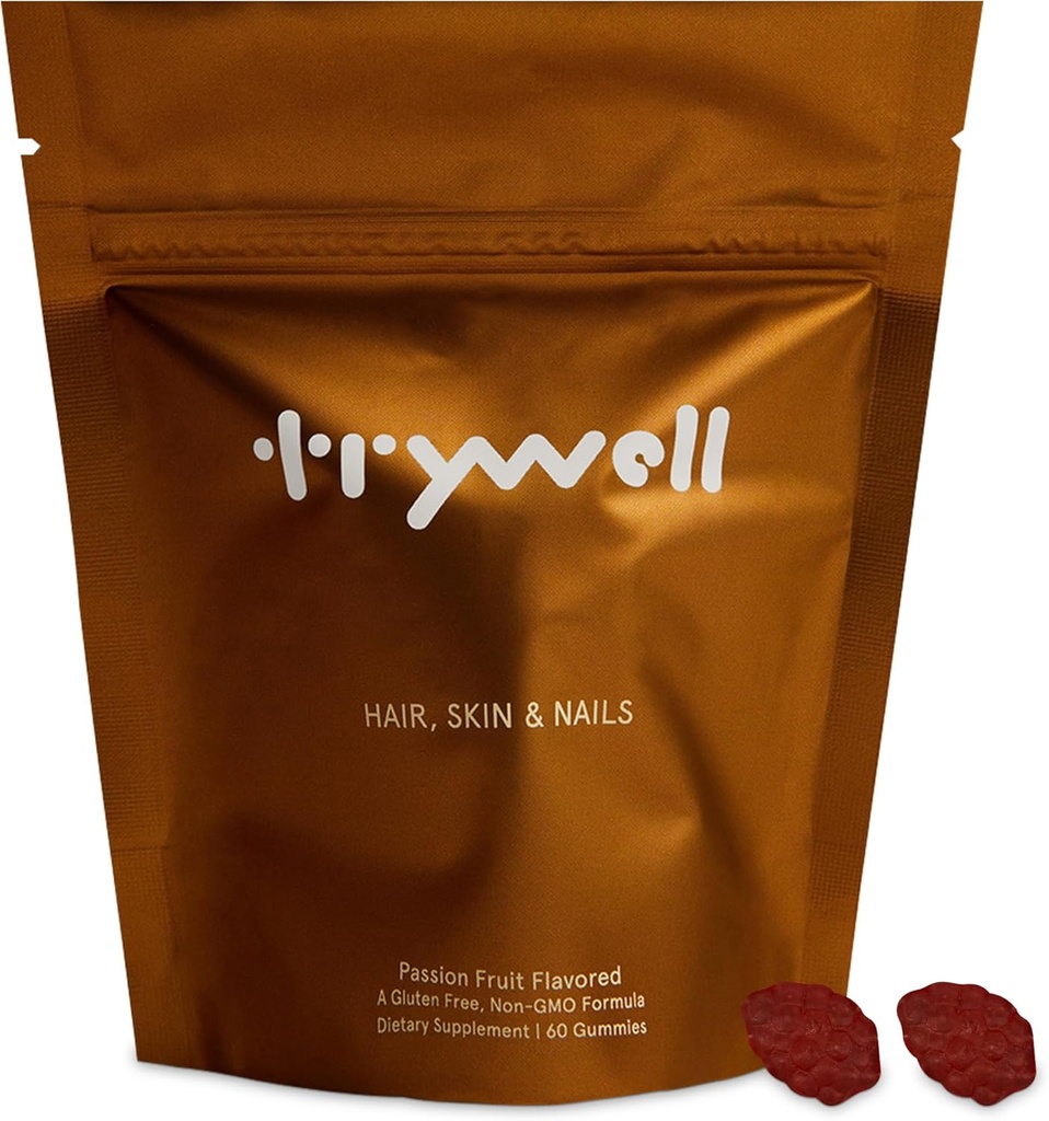 Haar, Haut und Nägel Gummy Vitamin | Chewable, Nutritious, und bequem | Pectin-Based, Vegetarisch, und natürlich gefärbt & Flavored | Made in USA