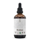 Brahmi USDA Organic | Alkoholfreier Extrakt, Bio Kräutertropfen, Beilage | Tinkture Herb 4 oz