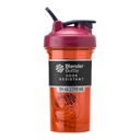 BlenderBottle Shaker Bouteille Pro Série parfaite pour les shakes protéiques et préentraînement, 24-Ounce, Corail