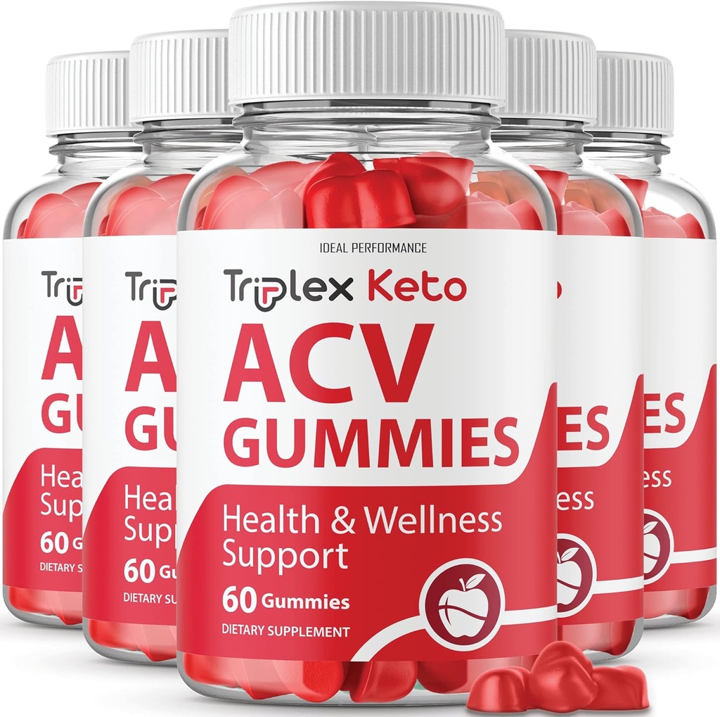 IDEAL PERFORMANCE (5 Pack) Triplex Céto Gommies Triplex Céto ACV Gommies Supplément Triplex Céto Gommies Triplex Céto Gommy s (300 Gommies)