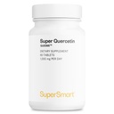 Supersmart - Super Quercetin 1000mg par jour (breveté QU995) - Supplément haute pureté Quercetin - Bioflavonoïdes naturels - Sans OGM et sans gluten - 60 comprimés