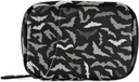 Pille Box Halloween Bats 7 Tage Pille Fall Reisen Pille Organizer Tasche mit Reißverschluss Tragbare Wöchentliche Vitamin Medizin Ergänzung Halter Tasche