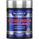 ALLMAX Essentials YOHIMBINE + RAUWOLSCINE - 60 Capsules - Supports Fat Burning & Suppressions Appétit - 60 Servants