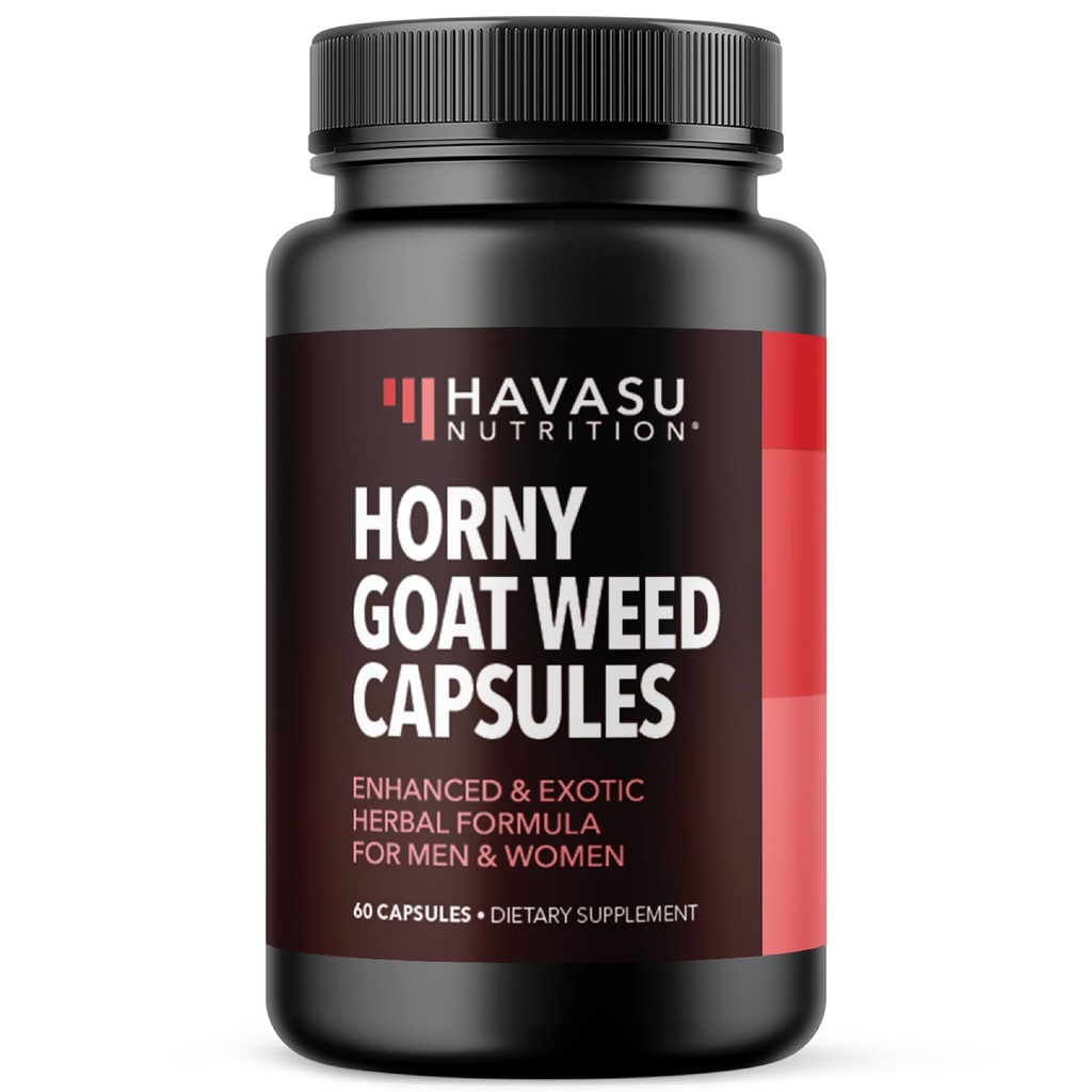 Capsules de mauvaises herbes pour les hommes et les femmes - Extra Strength Performance & Energy Support avec Tongkat Ali, Muira Puama et Saw Palmetto - 1 mois de supplément à base de plantes pour augmenter l'endurance