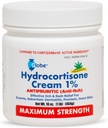 Globe Hydrocortisone Maximale Stärke Creme 1% w/Aloe, 16 oz, Anti-Itch Creme für Redness, Schwellung, Juckreiz, Rash, Bug / Moskito Bites, Eczema, Hämorrhoiden & More, 16 oz Jar
