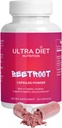 Capsules de betterave biologique, 1300mg, Oxyde nitrique, 100% naturel, non OGM, 60 Capsules