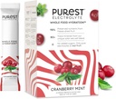 Kennen Sie Brainer New! Reinste Elektrolyt Cranberry Mint Powder Packets – Ganze Lebensmittel Hydration - Organische gefriergetrocknete Früchte und solare Meersalze für Ultimative Elektrolytbilanz