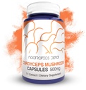 Nootropics Depot Cordyceps Mushroom Capsules | 500mg | 180 Count | Cordyceps | Whole Fruiting Body Mushroom Supplement | Unterstützt gesundes Immunsystem