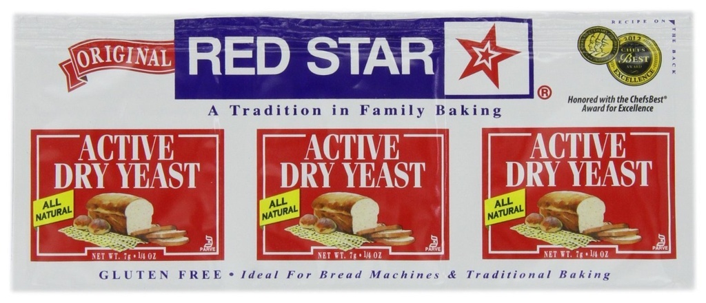 Red Star Nutritional Yeast - Active Dry - .75 oz - Fall von 18