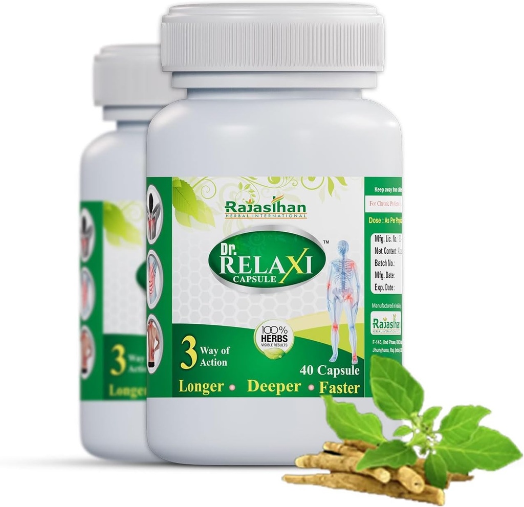 SUP Dr.Relaxi Kapseln Pack von 2 für Männer und Frauen.