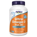 NOW Foods Supplements, Ultra Omega-3, 500 EPA und 250 DHA, Herz-Kreislauf-Unterstützung*, 180-Fische Gelatine Softgels