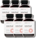 SMARTERNUTRITION Joint Food - Komplette Joint Supplement zur Unterstützung von Schmierung und Mobilität - Formuliert mit Collagen Typ II, MSM, Vitamin C, Turmeric, Bromelain - 6 Pack[180-Day Supply]