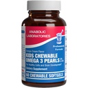 Omega 3 Huile de poisson pour les enfants - Formule clinique Huile de poisson pour enfants Gummies avec Omega 3 EPA DHA pour les yeux des enfants Le cerveau entend et le soutien général au développement - Pas d'arômes ou de couleurs artificiels - 30 jours d'approvisionnement