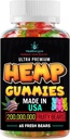 Hanfgummis-Premium Natural Hanf Öl Gummy Bears-Promote Schlaf und Erholung, Frieden und Entspannung-Made in USA