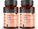 pureclinica Lutein 30mg x 180 Tabletten (2 Flaschen mit 90 Tabletten in jedem). mit 1000mcg Zeaxanthin. 3 x Die Stärke der Regelmäßigen Lutein Tabletten