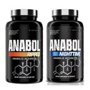 Nutrex Recherche Anabol Ripped & Nighttime PM Muscle Builder et Shredding Combo