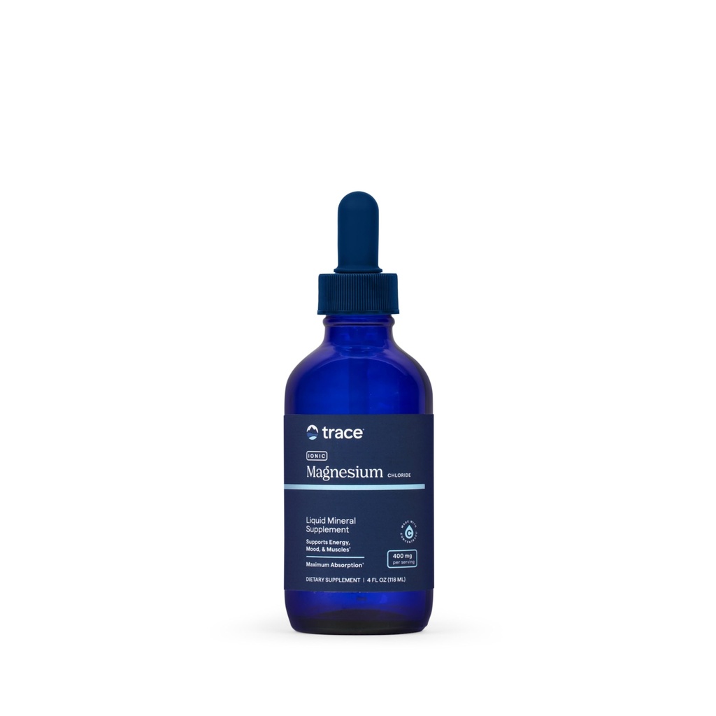 Trace Minerals Ionic Magnesium - Flüssiges Ionic Magnesium zur Unterstützung von Immun-, Gehirn- und Herzgesundheit - Ergänzung zu Aid Energy & Vitality - Ergänzung mit Magnesium & Natrium - 4 Fluz (30 Servierungen)