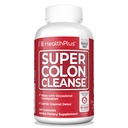 Health Plus Super Colon Reinigen 60 Tage Versorgung mit Sanfter Darm Reinigen Detox, Psyllium Husk, Probiotika für Verstopfung Relief & Verdauungshilfe, 240 Kapseln