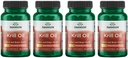 Swanson EFAs- Krill Oil - Maximale Stärke - 1 g, 30 Softgels (4 Packung)