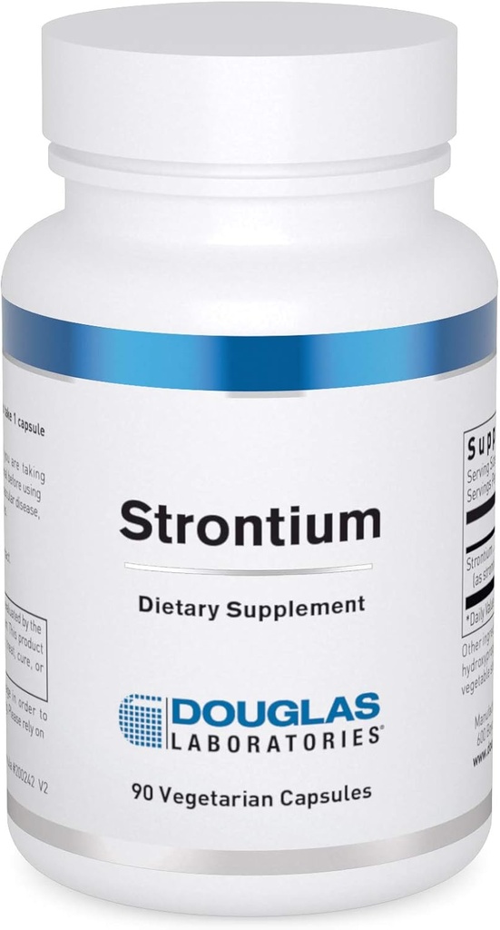 Douglas Laboratories Strontium: Trace Minerals to Support Healthy Bone Density: 90 Capsules