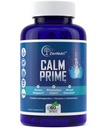 Calm Prime Stress Relief Ergänzung Nicht-Drowsy | Mood Unterstützung Ergänzung | Mood Boost | Vegan Tag Stress Ergänzungen Calm Aid | Stress Vitamine - Ashwagandha, Valerian Root - 60 Count