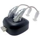 Digitale Hörverstärker - Paar wiederaufladbarer BTE-Persönlicher Soundverstärker mit USB-Dock - Premium Hinter der Ohr-Sound-Verstärkeung - von MEDca