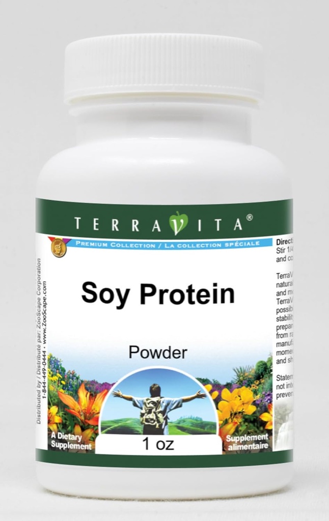 Poudre de protéines de soja (1 oz, ZIN: 521426)