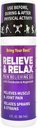 Relieve & Relax Pain Relief Roll on - extra force, action rapide, analgique thématique sans mess - Soothe Sore Muscle & Joint, Dos, genou, pied, soulagement de la douleur des mains - HSA/FSA Admissible - 3 Fl. Oz, 1-Pack