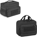 Damero Petit sac de rangement en médecine vide, organisateur de bouteille de pilule