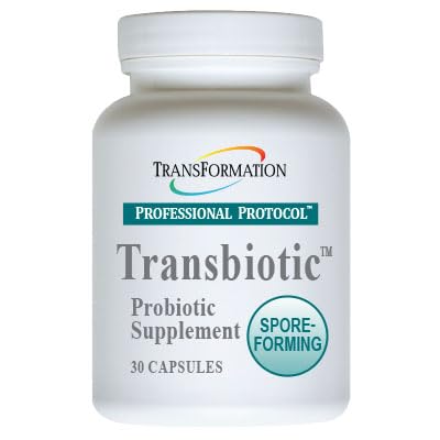 Transformation Die Genesis der guten Gesundheit Enzym Transbiotic Probiotic Supplement, Advanced Formula for Gut Flora Balance, GI Tract, Health Benefits, High Potency Prebiotic & Probiotic Blend, Non-GMO