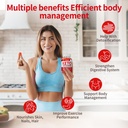 Keto ACV Gummie, Gluten & Sugar Free Apfel Apfel Apfelessig Beilage für Herren & Frauen - 180 Gummie (1500 mg-3 Pack)