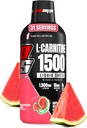 PROSUPPS L-Carnitine Liquid 1500, Stimulant-free liquides shots pour les hommes et les femmes - boisson de pré-entraînement propre pour l'énergie, la performance et la récupération musculaire - Pas de sucre, pas de glucides - 31 portions, boîte de pastèque