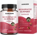 Vitamine für Menopause Unterstützung Kapseln für Frauen - Kräuter 12-in-1-Hormon Balance mit Black Cohosh,Ashwagandha, DIM, Magnesium, Chasteberry, B6, B12- und mehr in einer neuen Formel