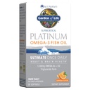 Garten des Lebens Minami Superkritisches Platinum Omega 3 Fischöl-Ergänzung - Orange, 30 Softgels, Ultimate Once Daily Fish Oil Omega 3 for Heart & Brain Health, 1100mg Omega-3s + 1.000 IU Vitamin D3