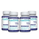 Lipozen Diät Pillen - Weight Loss Supplement - 4 Flaschen von 30 Kapseln Jeder, insgesamt 120 Kapseln!