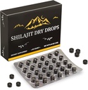 Shilajit Pure Himalay Resin Dry Drops Comprimés Himalaya shilajit, Immmune Support,Pure Natural shilajit