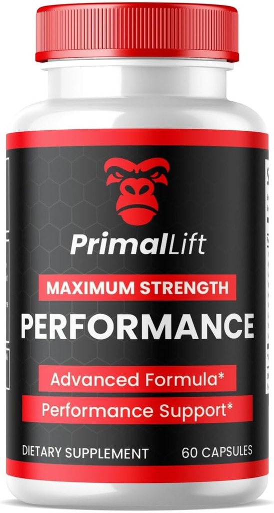 SPRESSO (1 Pack) Primal Lift Kapseln - Offizielle Formel für Stamina und Leistung, Primal Lift für Männer, Primal Lift männliche Kapseln, PrimalLift Kapseln, Alle natürlichen Unterstützung, Review (60 Kapseln)