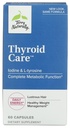 Terry Naturally Thyroïde Care - Immune Health & Energy Support Formula - Supplément nutritionnel avec Iodine pour Thyroïde Health Support - Supplément Wellness avec L-Tyrosine - 60 Capsules