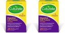 Culturelle Digestive Health Daily Probiotic-Chewables,Probiotic Pour les hommes et les femmes,Most cliniquement étudié Probiotic-Strain,10 milliards d'UFC,supports occasionnels Diarrhée,Gas,Bloating, 24 Compte (paquet de 2)