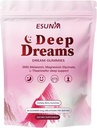 Deep Dream Sleep Gummies mit 5mg Melatonin, Magnesium, Glycinate, L-Theanin für Schlafunterstützung- Non-Habit Forming Sleep Supplement,60 Gummies, 30 Tage Versorgung