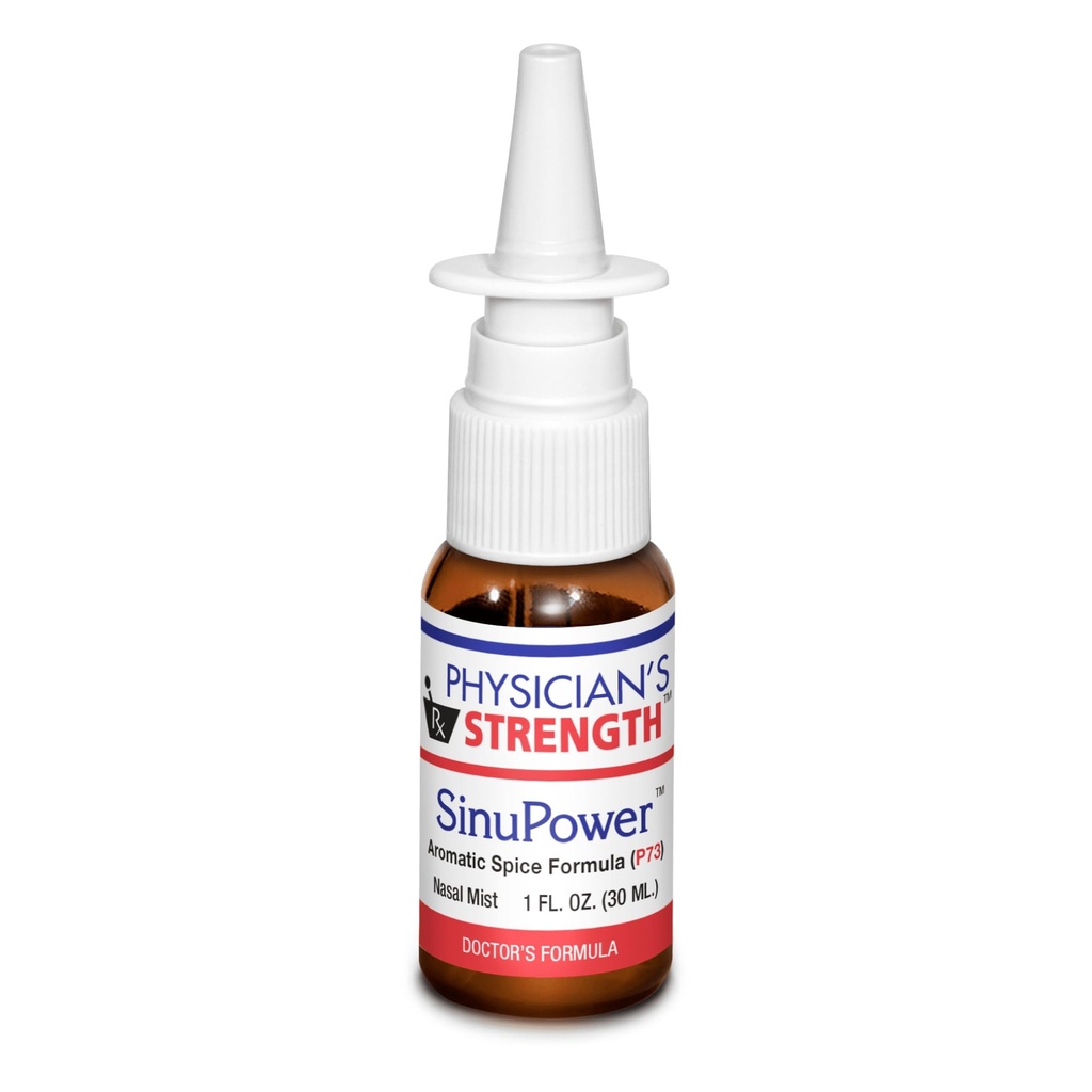 Physician's Strength SinuPower Mist - 1 fl oz - Unterstützt gesunde Nasal Membranen & Sinuses - mit P73 Oregano - Nicht-Addictive