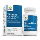 Terry Naturally Thyroïde Care Plus - Supplément pour aider Thyroïde - Supplément diététique pour l'énergie et le soutien des cheveux sains - Supplément avec L-Tyrosine et Sélénium - 120 Capsules