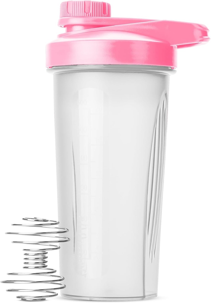 Mr. Pen Shaker Bottles - 28 oz, Pink Protein Mixer Bottle mit Whisk Ball, Shaker Bottles für Protein Shakes