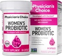 Physician's Choice Probiotics for Women - PH Balance, Digestive, UT, & Feminine Health - 50 Billion CFU - 6 einzigartige Strains für Damen - Bio-Präbiotika, Cranberry Extract+ - Womens Probiotic - 84 CT