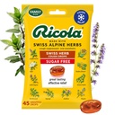 Ricola Sugar Free Swiss Herb Cough Drops, 45 Count, Cough Suppressant & Throat Relieving Drops mit natürlich Sourced Menthol, angenehmen Geschmack für Husten & Throat Irritation Symptome Relief