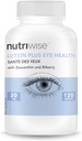 NutriWise Lutein Plus Antioxidans für Augengesundheit (Bilberry Zeaxanthin Lutein)